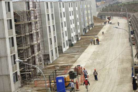 Las medidas del gobierno favorecieron el dinamismo de la construcción en el país.