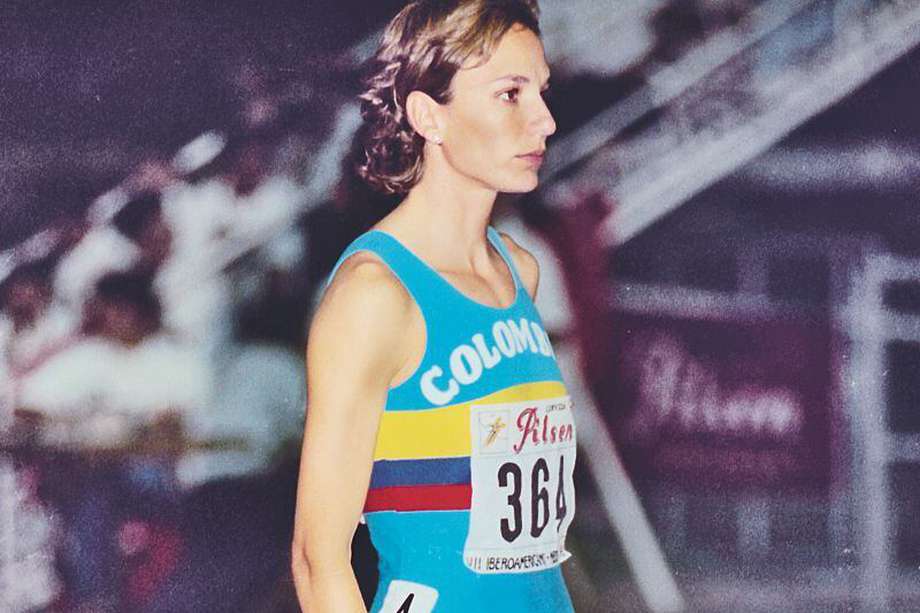 La antioqueña Ximena Restrepo conquistó la medalla de bronce en  lo 400 metros de los Juegos Olímpicos de Barcelona 1992.  / El Espectador