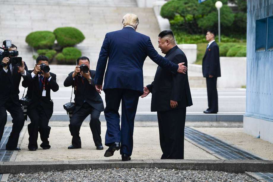 En 2019 Donald Trump y Kim Jong-un, líder de Corea del Norte, se reunieron para aliviar tensiones. 