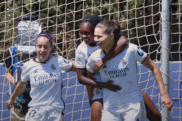 Linda Caicedo anotó un doblete en la victoria del Real Madrid sobre el Levante: video