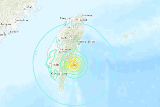 Taiwán no emite alerta de tsunami a menos que el sismo tenga una magnitud superior a 7,0.
