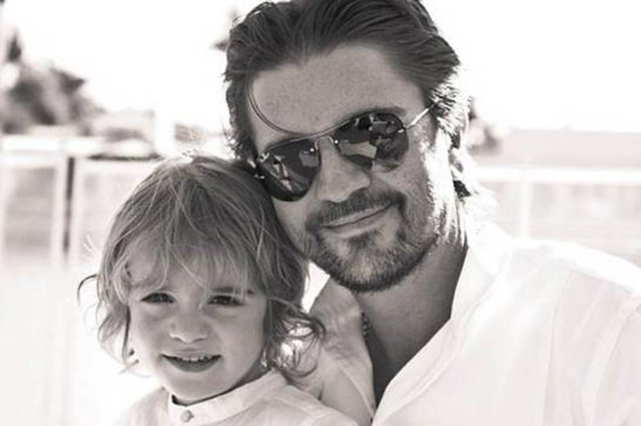 Juanes celebra el cumpleaños de su hijo en las redes sociales