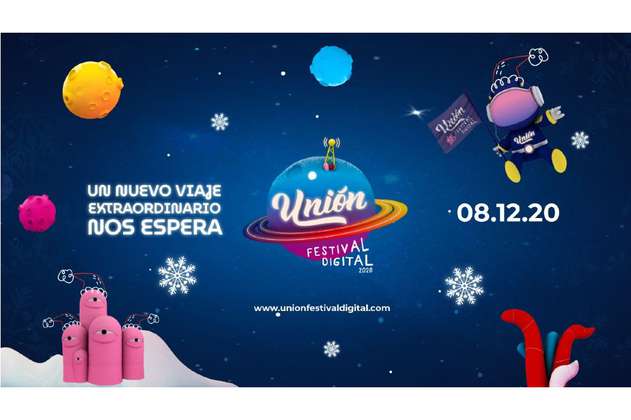 Unión Festival Digital presenta los invitados del 8 de diciembre de 2020