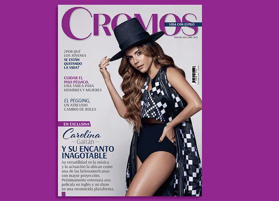 Carolina Gaitán es la protagonista de la nueva edición de Cromos