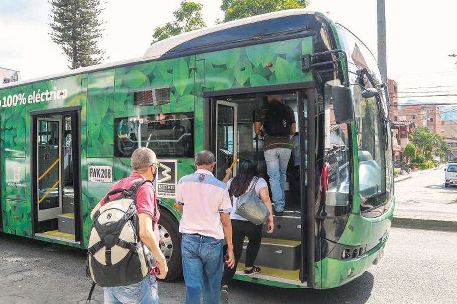 En Medellín, la meta para 2023 es tener 130 buses eléctricos. 