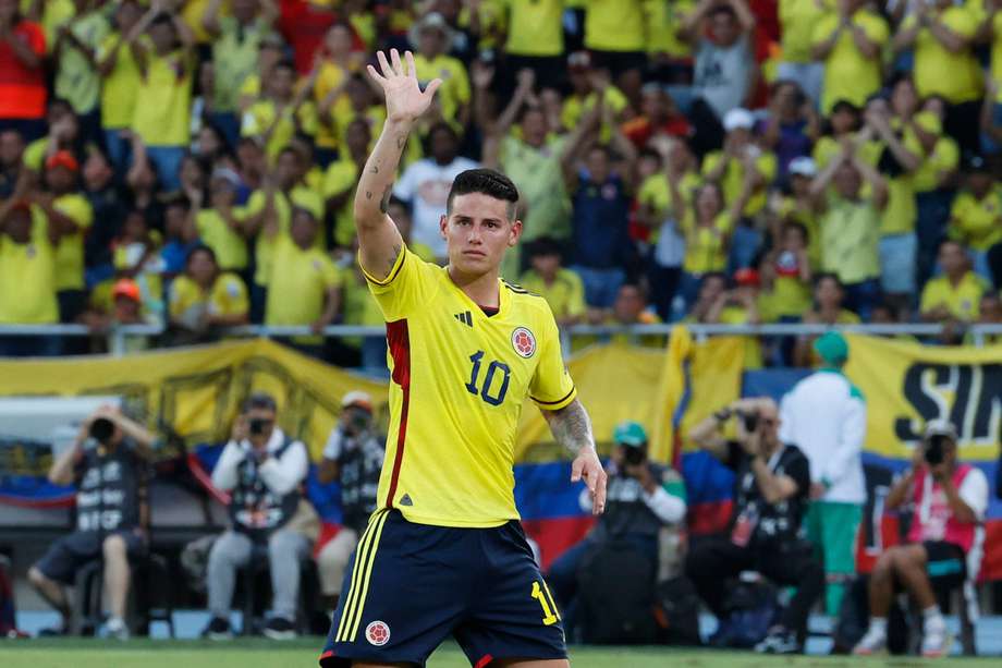 James Rodríguez ha sido de los jugadores de mejor rendimiento en la selección de Colombia desde que arrancó la eliminatoria.