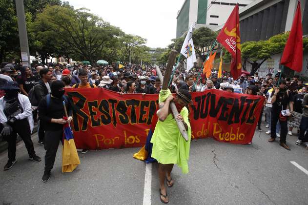 Situación en Metro de Medellín: cierres y bloqueos por marchas del 28 de abril