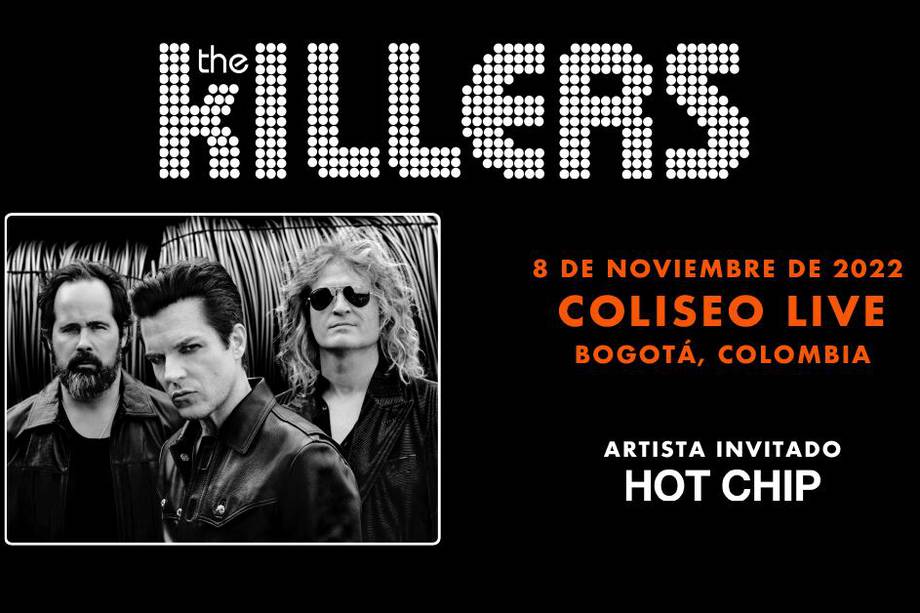 The Killers concierto Bogotá 8 de noviembre.