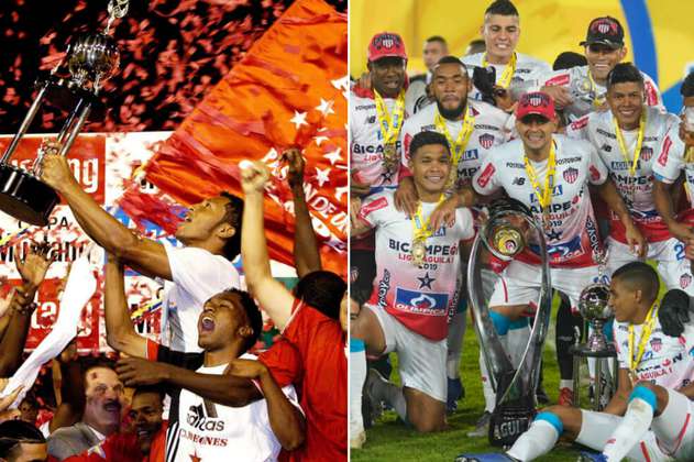 La historia de las finales de América y Júnior en la liga del fútbol profesional colombiano