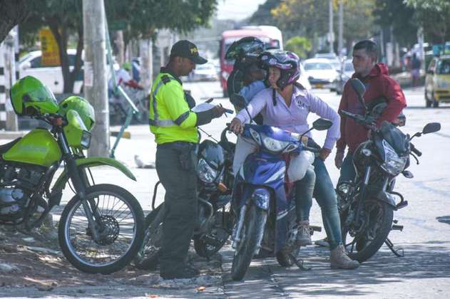Anuncian medidas y restricciones para la circulación de motos en Barranquilla