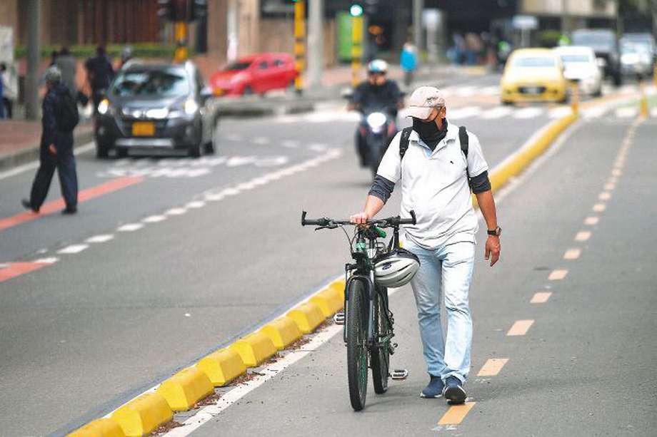 Bogotá cuenta con más de 550 kilómetros de ciclorrutas.