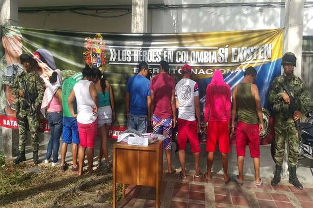 38 personas capturadas en Tolima por fabricación y porte de estupefacientes