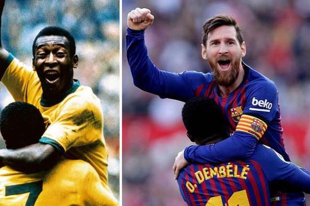 Messi y Pelé, 10 cosas en común
