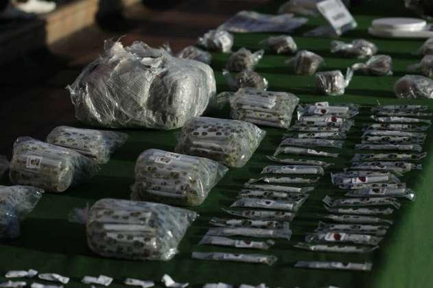 Incautan más de 8.000 dosis de droga y capturan 52 personas en Cundinamarca