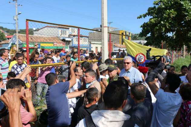 Habitantes de Cúcuta protestan por la llegada de 900 venezolanos