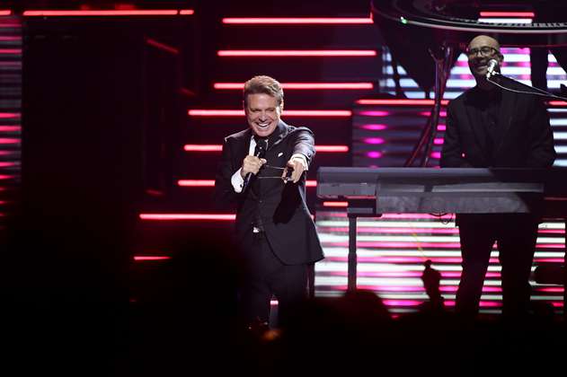 La noche de Luis Miguel en Bogotá, junto a Michael Jackson y Frank Sinatra