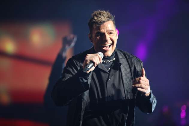 Ricky Martin en Bogotá: así fue la presentación del boricua en el Movistar Arena