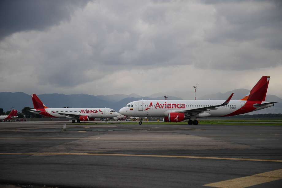 Aviones de esta aerolinea colombiana.