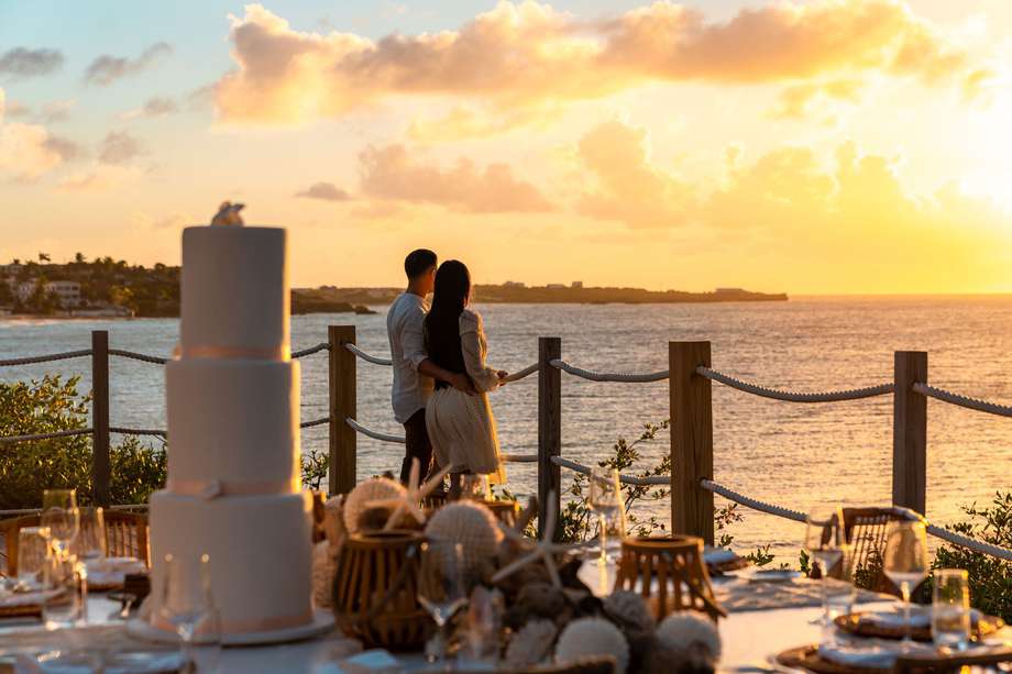 Anguilla tiene el escenario perfecto para una boda de ensueño.