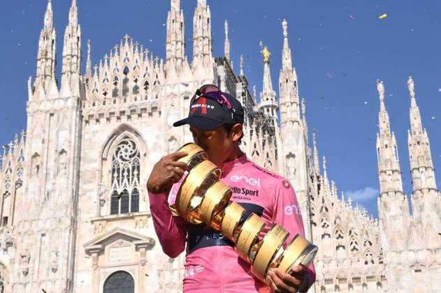 En video: Egan Bernal, campeón del Giro de Italia 2021