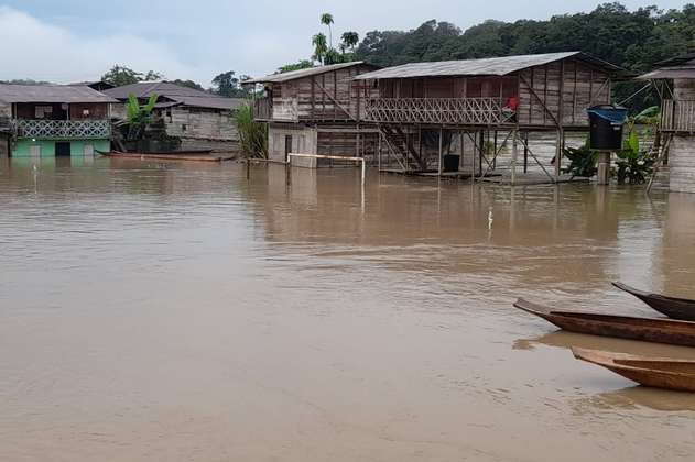 Inundaciones en Chocó dejan 850 familias damnificadas en el municipio de Lloró