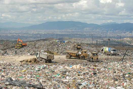 A la par, se redujo el número de residuos mixtos y de material reciclado en la ciudad. 