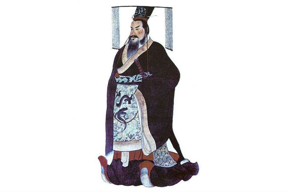 Shih Huang Ti, primer emperador de China.