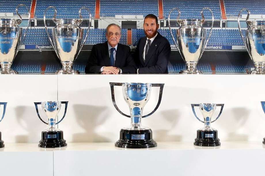 Sergio Ramos se va de Real Madrid con más de una veintena de títulos, tras no acordar la renovación de su contrato con el presidente Florentino Pérez.
