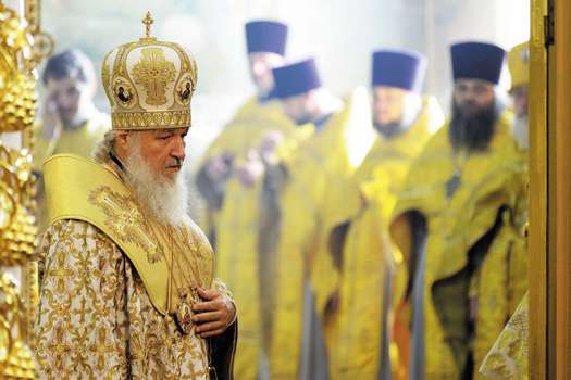 El patriarca Kirill, líder de la Iglesia ortodoxa de Rusia. / Getty Images