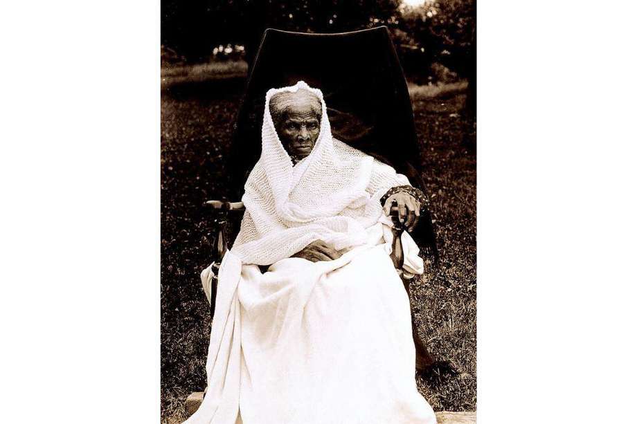 Araminta Ross (Harriet Tubman), una mujer que luchó de manera resuelta por libertad de las personas esclavizadas en Estados Unidos. Sus biógrafos dicen que realizó trece misiones de rescate en las que liberó algo más que 700 personas. Foto archivo digital. 1911.