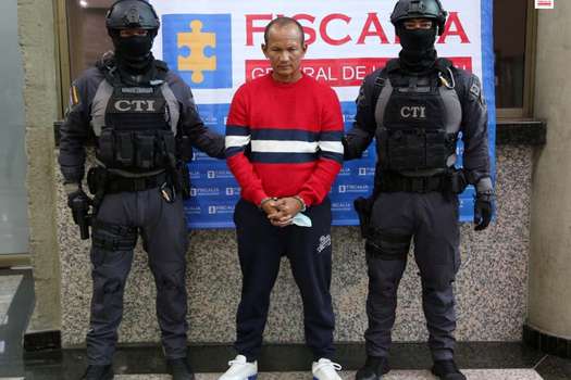Óscar Moreno Ricardo, el "Rey de los Semisumergibles", fue capturado en enero de este año por coordinar envíos de cocaína en submarinos y vehículos semisumergibles.