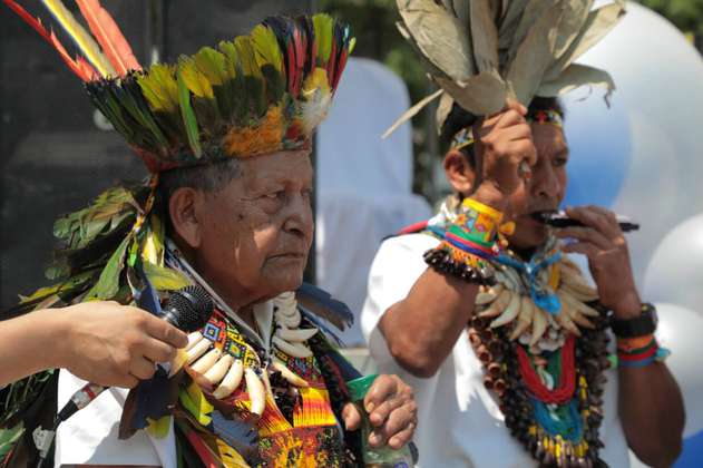 Con cantos y bailes se inauguró la casa de la verdad de la Amazonía