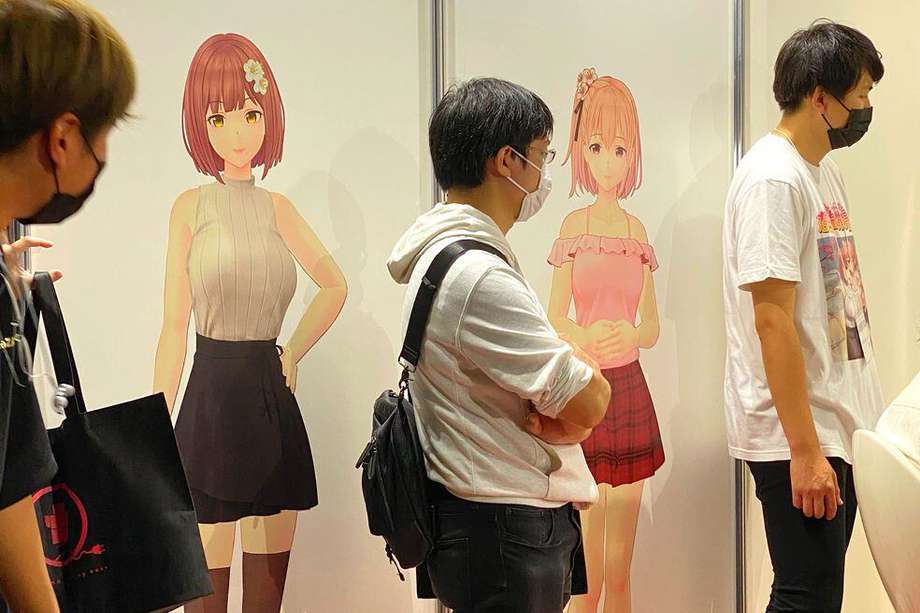 Exposición de videojuegos en Tokio. El mundo virtual del manga y los videojuegos reemplaza para muchos jóvenes las relaciones personales reales.