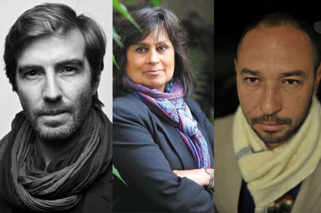 El encuentro literario entre Laura Restrepo, Santiago Wills y Gilmer Mesa