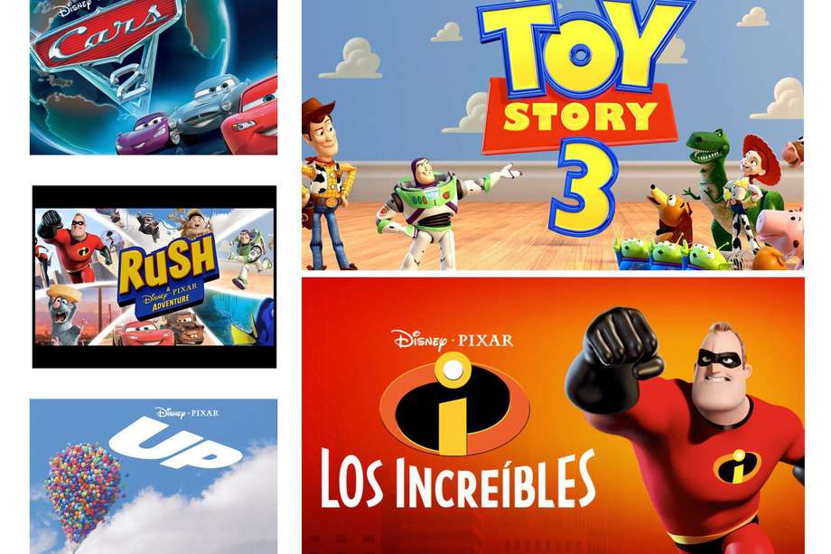 Las franquicias de Cars, Toy Story y Los Increíbles hacen parte de las 10 más taquilleras en la historia de Pixar.