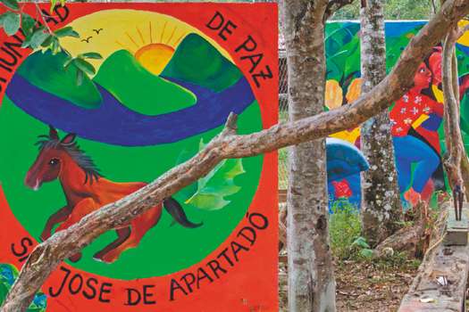 La Comunidad de Paz de San José de Apartadó surgió en 1997.  / Twitter Comunidad de Paz San José de Apartadó 