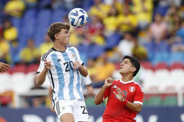 Argentina venció a Perú y sigue con vida en el Sudamericano sub 20