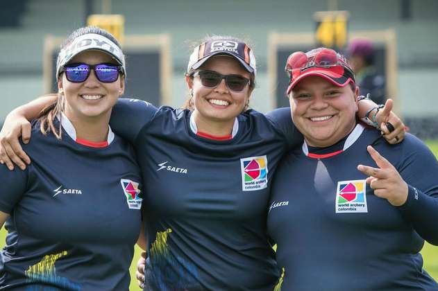 Colombia, campeón mundial por equipos en arco compuesto femenino