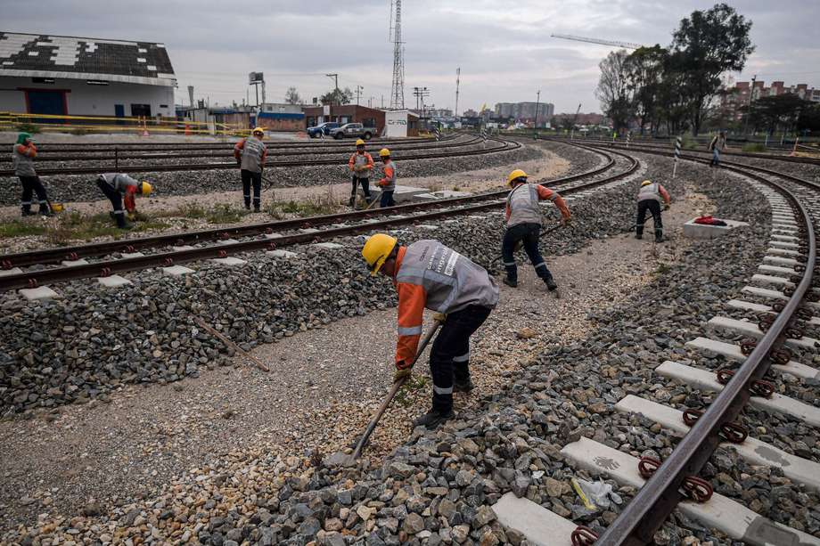 Colombia tiene 3.533 kilómetros de
infraestructura férrea.