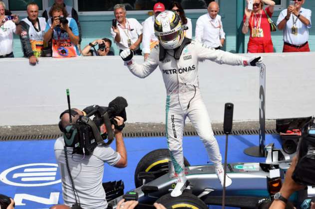 Lewis Hamilton gana el Gran Premio de Alemania de la Fórmula 1