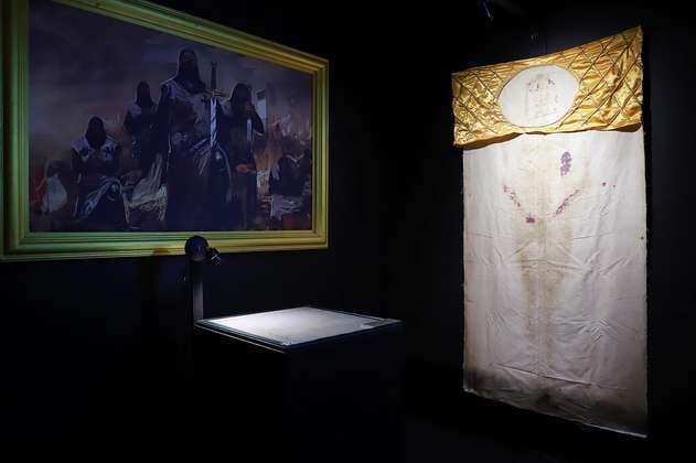 Muestra historiográfica de Jesucristo exhibe una réplica de la Sábana Santa en México