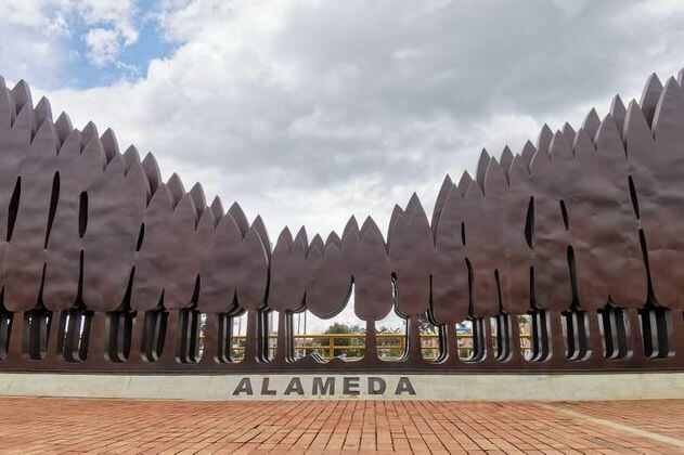 Distrito restauró monumento Alameda en Bosa, sur de Bogotá