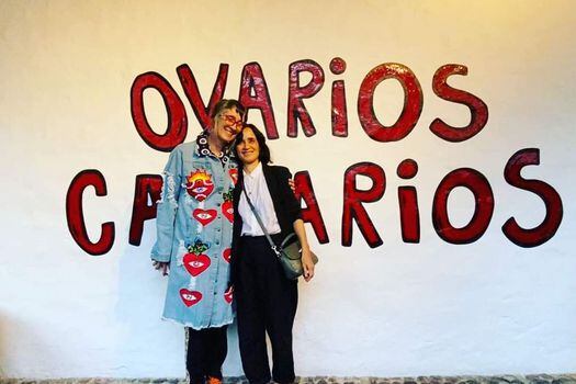 "Caminando sola" y "Ovarios calvarios" son proyectos artísticos de Julieta Venegas y Andrea Echeverri que abarcan la problemática de los feminicidios.