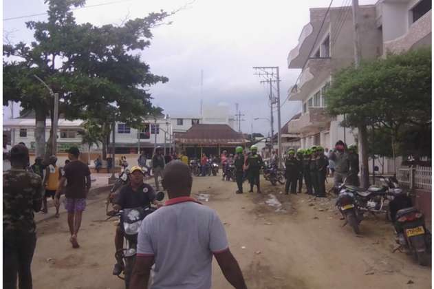 Disturbios causaron graves afectaciones en la Alcaldía de María la Baja, Bolívar