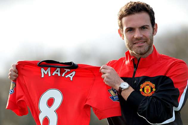 Juan Mata, presentado como nuevo refuerzo del Manchester United