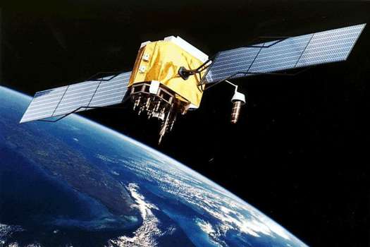 Imagen de un satélite GPS, eviado por la Nasa.  / / Nasa