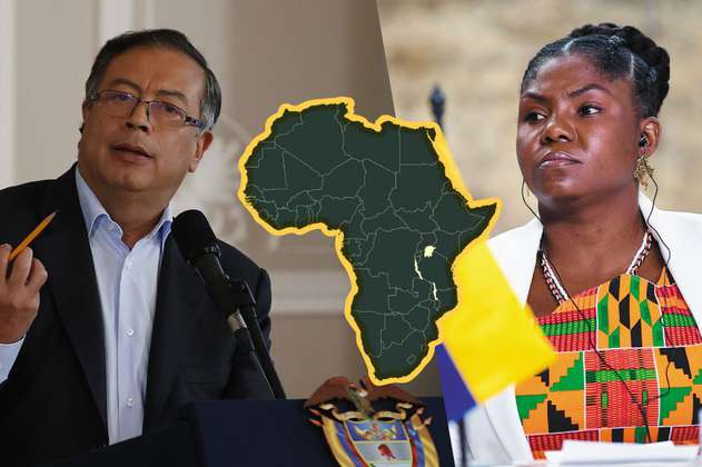 “Racismo puro”: Petro responde a críticas por viaje de vicepresidenta a África