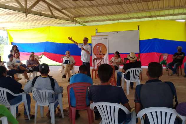 En Caño Indio hacen un llamado al cumplimiento del Acuerdo de Paz en el Catatumbo