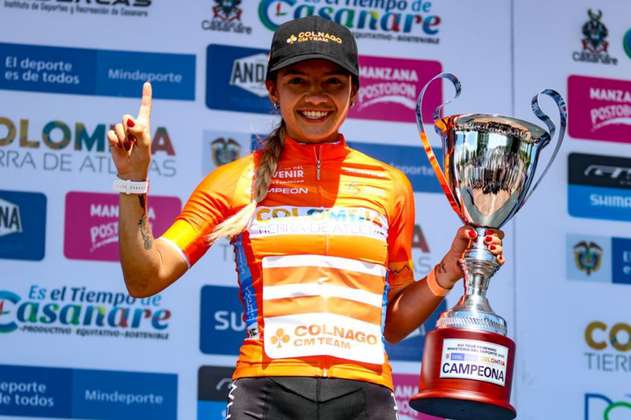 Lina Hernández se coronó campeona del Tour Femenino
