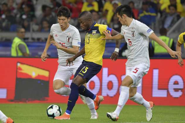 Ecuador y Japón jugaron para Paraguay